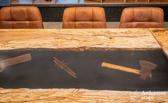 Vaste et luxueuse villa pour 14 personnes avec piscine int�rieure dans les Hautes Fagnes