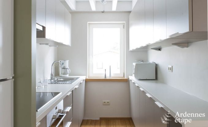 Appartement de vacances spacieux pour 12 personnes avec 5 chambres et jardin priv� et wellness partag� � Butgenbach