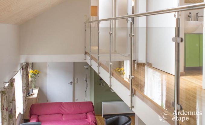 Appartement de vacances spacieux pour 12 personnes avec 5 chambres et jardin priv� et wellness partag� � Butgenbach