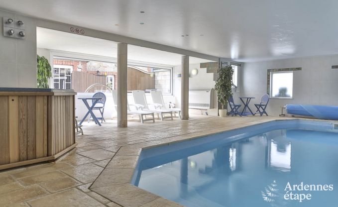 Appartement de vacances spacieux pour 12 personnes avec 5 chambres et jardin priv� et wellness partag� � Butgenbach