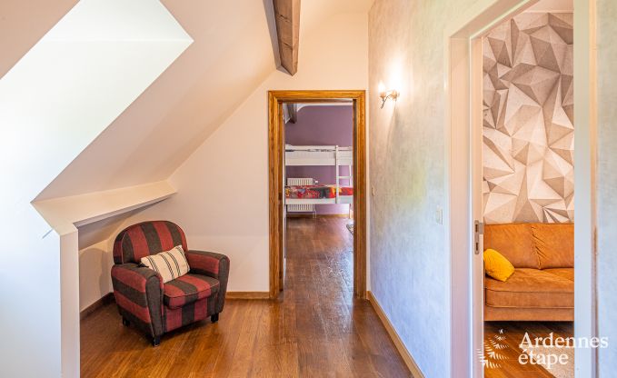 Maison de vacances  Cerfontaine pour 12/14 personnes en Ardenne avec terrain de tennis