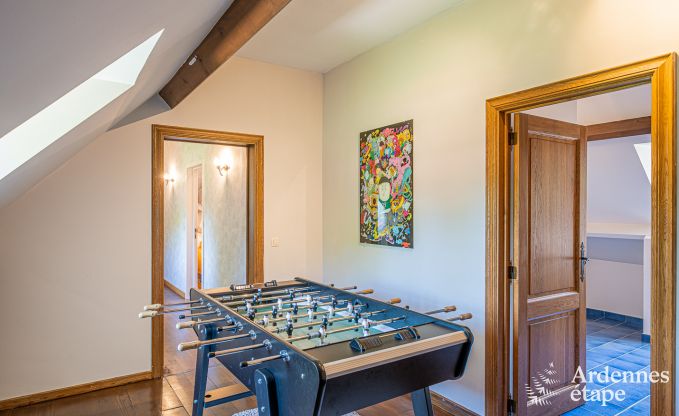 Maison de vacances  Cerfontaine pour 12/14 personnes en Ardenne avec terrain de tennis
