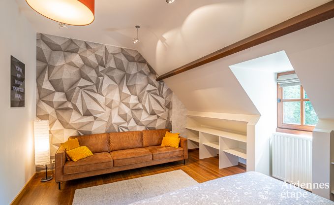 Maison de vacances  Cerfontaine pour 12/14 personnes en Ardenne avec terrain de tennis