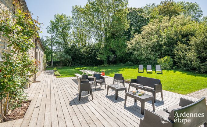 Maison de vacances  Cerfontaine pour 12/14 personnes en Ardenne avec terrain de tennis