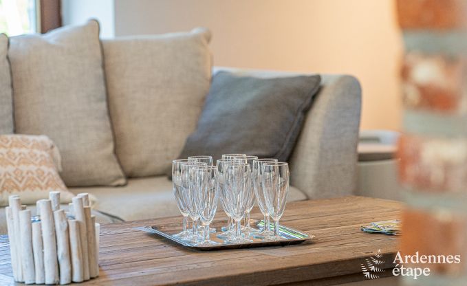 Maison de vacances  Cerfontaine pour 12/14 personnes en Ardenne avec terrain de tennis