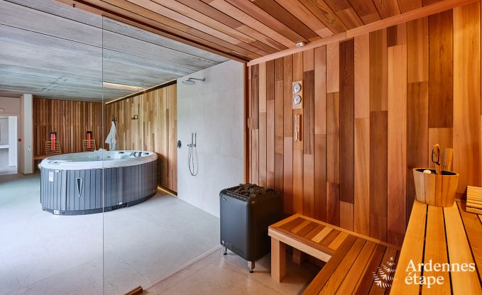 Loft spacieux pour 24 personnes  Chaudfontaine avec 10 chambres, wellness avec sauna et jacuzzi et terrasse prive