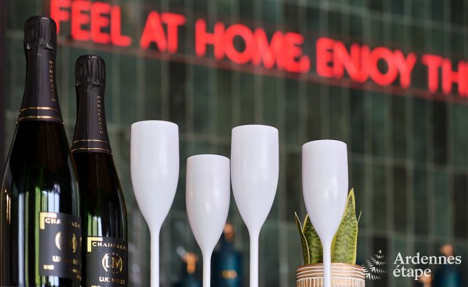 Loft spacieux pour 24 personnes  Chaudfontaine avec 10 chambres, wellness avec sauna et jacuzzi et terrasse prive