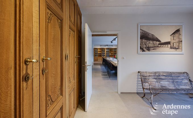 Loft spacieux pour 24 personnes  Chaudfontaine avec 10 chambres, wellness avec sauna et jacuzzi et terrasse prive