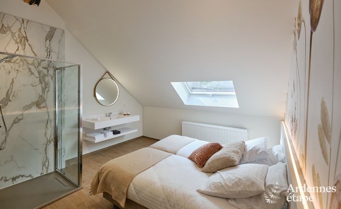 Loft spacieux pour 24 personnes  Chaudfontaine avec 10 chambres, wellness avec sauna et jacuzzi et terrasse prive