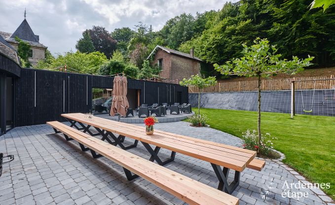 Loft spacieux pour 24 personnes  Chaudfontaine avec 10 chambres, wellness avec sauna et jacuzzi et terrasse prive