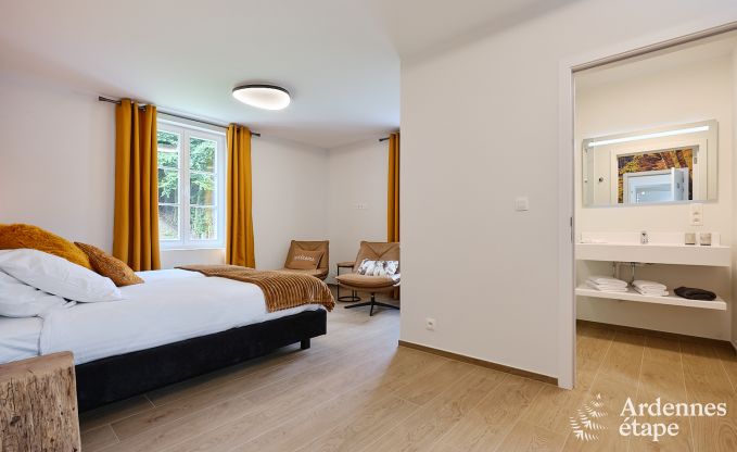 Loft spacieux pour 24 personnes  Chaudfontaine avec 10 chambres, wellness avec sauna et jacuzzi et terrasse prive