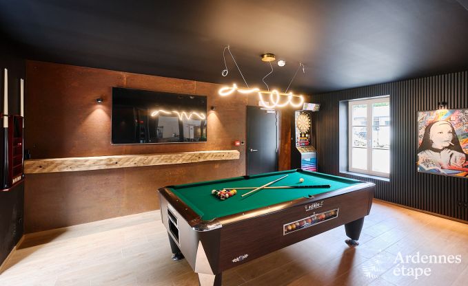 Loft spacieux pour 24 personnes  Chaudfontaine avec 10 chambres, wellness avec sauna et jacuzzi et terrasse prive