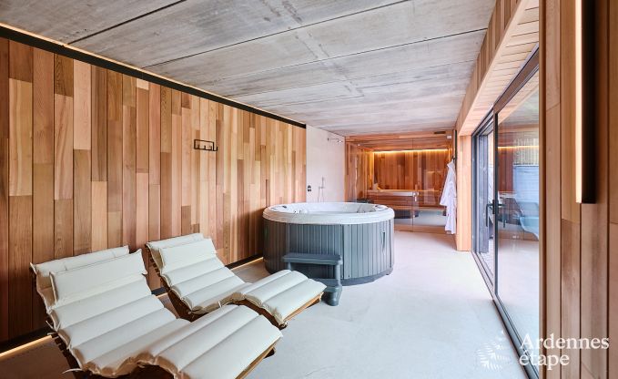 Loft spacieux pour 24 personnes  Chaudfontaine avec 10 chambres, wellness avec sauna et jacuzzi et terrasse prive