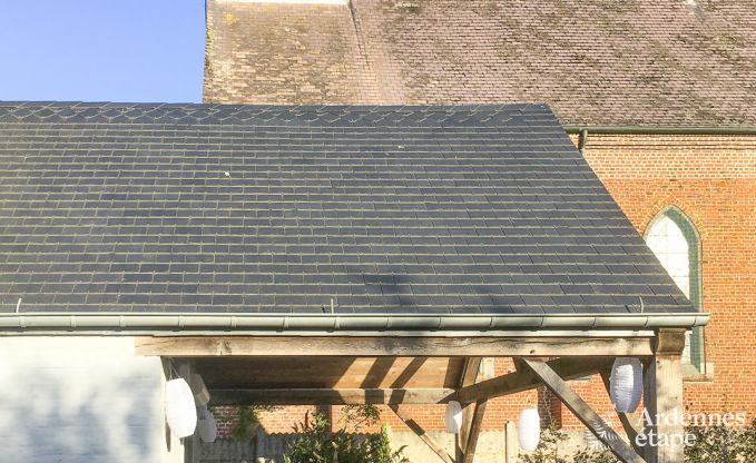 Charmante maison de vacances � Chimay pour 12 personnes avec sauna, salle de jeux et jardin priv�