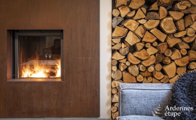 Charmante maison de vacances � Chimay pour 12 personnes avec sauna, salle de jeux et jardin priv�