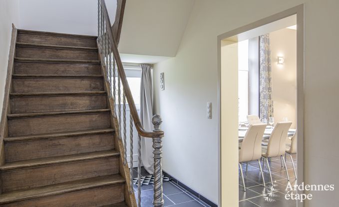 Charmante maison de vacances � Chimay pour 12 personnes avec sauna, salle de jeux et jardin priv�