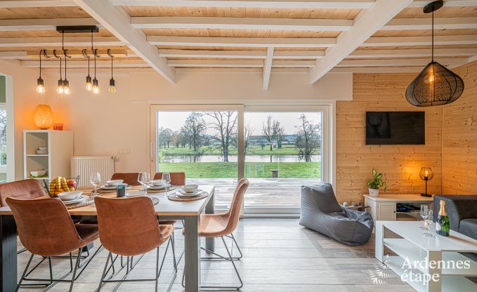 Charmant chalet pour 5 sur la rive de la Semois � Chiny, Gaume