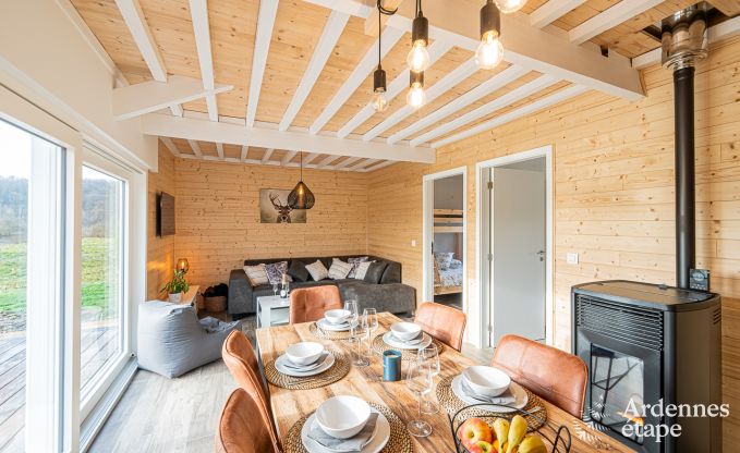 Charmant chalet pour 5 sur la rive de la Semois � Chiny, Gaume