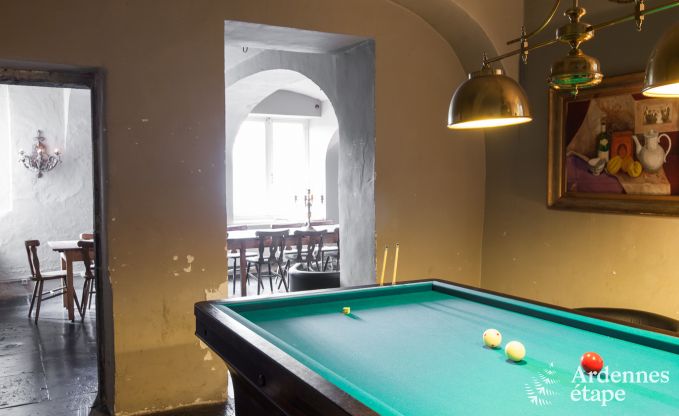 Chteau  Ciney pour 31 personnes en Ardenne