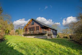 Charmant chalet moderne à Clavier pour 6 personnes avec vue magnifique