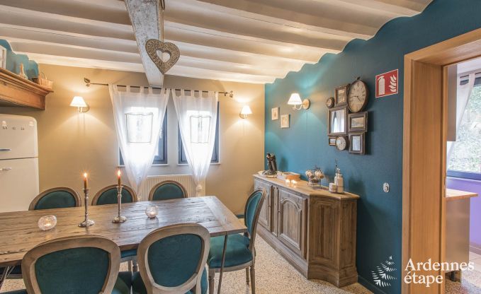 Maison de vacances � Coo pour 7 personnes en Ardenne