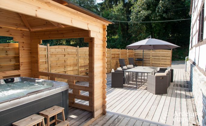 Maison de vacances � Coo pour 7 personnes en Ardenne