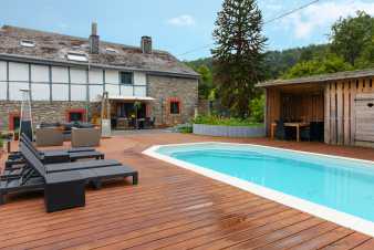 Luxueux gîte pour 7 personnes à Coo (Ardenne)