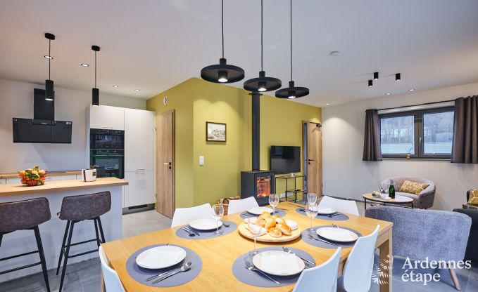 Maison de vacances au cur de Coo : confort moderne pour 5 personnes avec jardin et chien admis