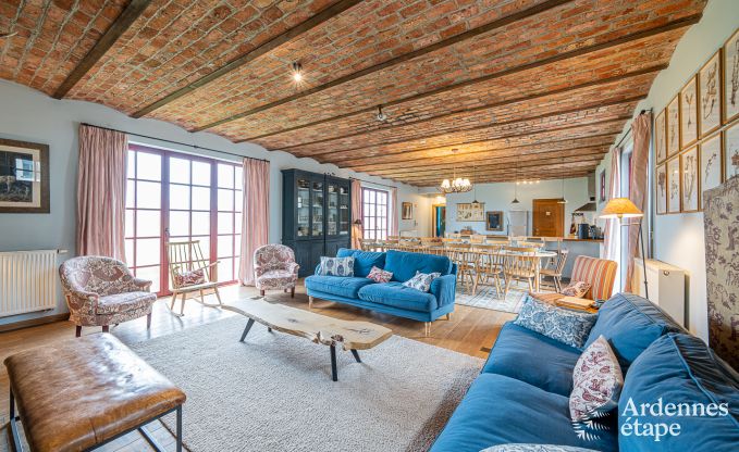 Maison de vacances � Couvin pour 9 personnes en Ardenne