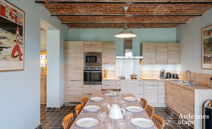 Maison de vacances � Couvin pour 15/16 personnes en Ardenne