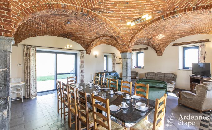 Vacances � la ferme � Couvin pour 12 personnes en Ardenne