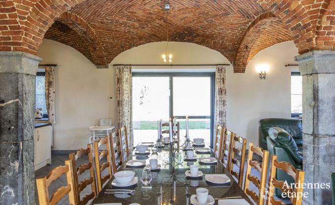 Vacances � la ferme � Couvin pour 12 personnes en Ardenne