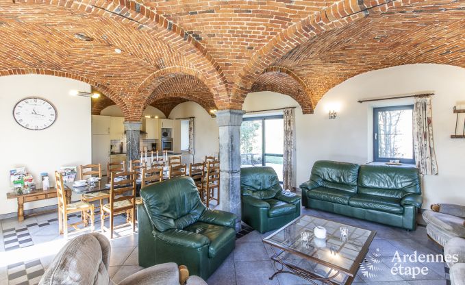 Vacances � la ferme � Couvin pour 18 personnes en Ardenne