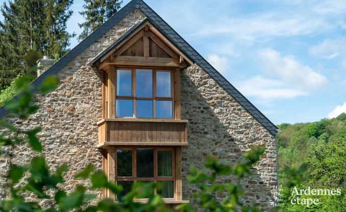 Chalet  Couvin pour 8 personnes : maison de vacances confortable avec sauna et vue panoramique