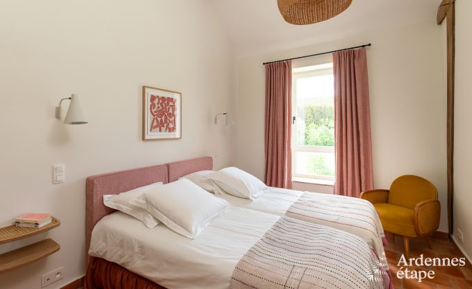 Chalet  Couvin pour 8 personnes : maison de vacances confortable avec sauna et vue panoramique