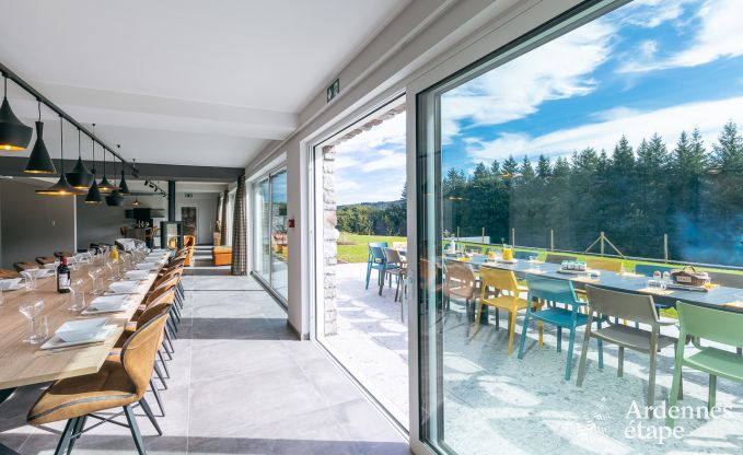 Villa de Luxe à Daverdisse pour 22 personnes en Ardenne
