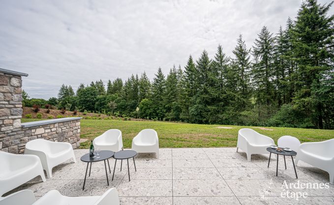 Villa de luxe Daverdisse, 10 chambres, 9 salles de bains, piscine, jacuzzi, sauna, salle de jeux, proche fort et rivire