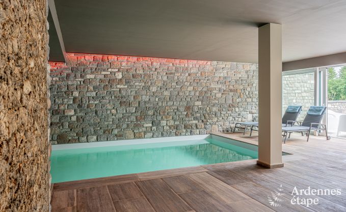 Villa de luxe Daverdisse, 10 chambres, 9 salles de bains, piscine, jacuzzi, sauna, salle de jeux, proche fort et rivire