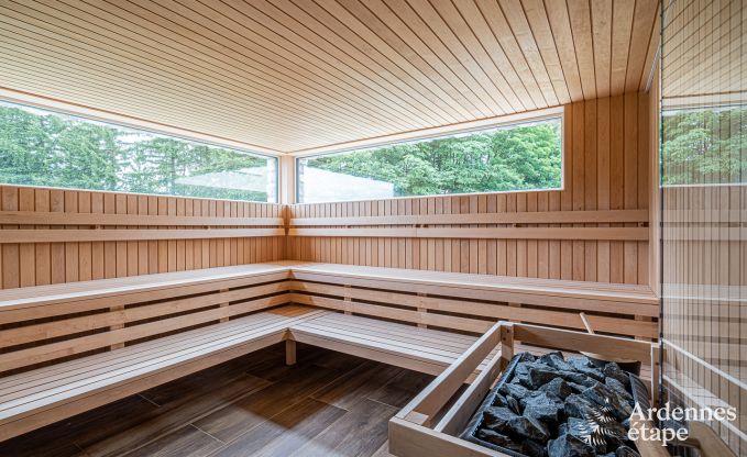 Villa de luxe Daverdisse, 10 chambres, 9 salles de bains, piscine, jacuzzi, sauna, salle de jeux, proche fort et rivire