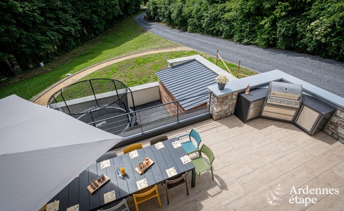 Villa de luxe Daverdisse, 10 chambres, 9 salles de bains, piscine, jacuzzi, sauna, salle de jeux, proche fort et rivire