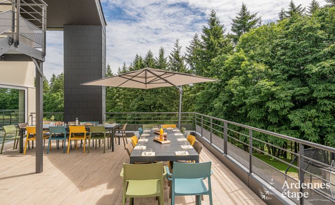 Villa de luxe Daverdisse, 10 chambres, 9 salles de bains, piscine, jacuzzi, sauna, salle de jeux, proche fort et rivire