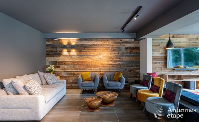 Villa de luxe Daverdisse, 10 chambres, 9 salles de bains, piscine, jacuzzi, sauna, salle de jeux, proche fort et rivire