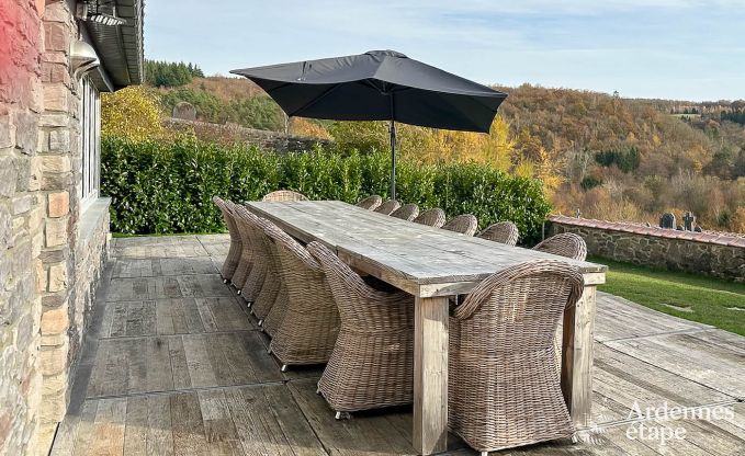 Maison de vacances  Daverdisse pour 15/17 personnes en Ardenne