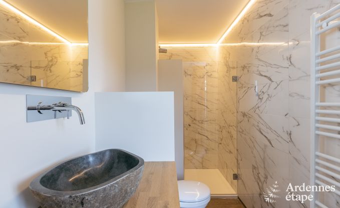 Spacieuse villa de luxe  Daverdisse pour 22 personnes avec 11 chambres, piscine intrieure, sauna et jacuzzi