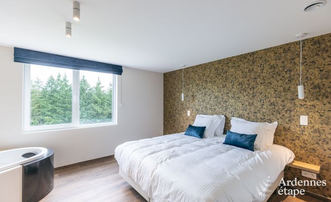 Spacieuse villa de luxe  Daverdisse pour 22 personnes avec 11 chambres, piscine intrieure, sauna et jacuzzi