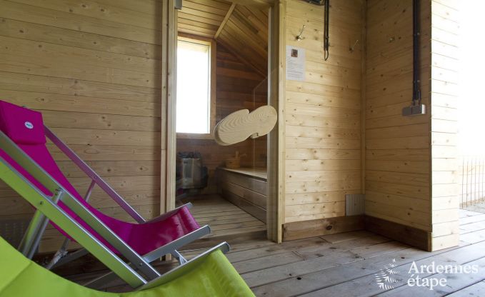 Maison de vacances avec sauna extérieur pour 8 pers. à louer à Dinant