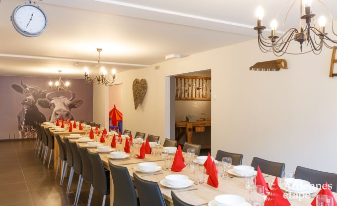 Vacances � la ferme � Dinant pour 25 personnes en Ardenne