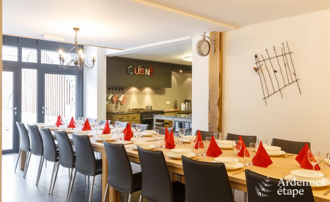 Vacances � la ferme � Dinant pour 25 personnes en Ardenne