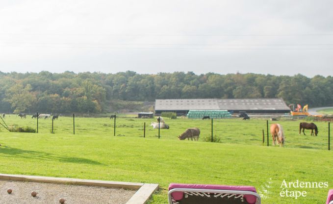 Maison de vacances � Doische (Dinant) pour 8 personnes en Ardenne