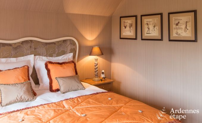 Villa de luxe pour 8 personnes  Doische : cabine infrarouge, jacuzzi, cassette  bois, tang et jardin priv